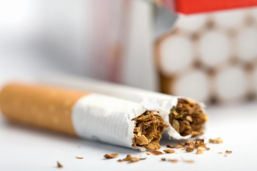 nicotine and testosterone